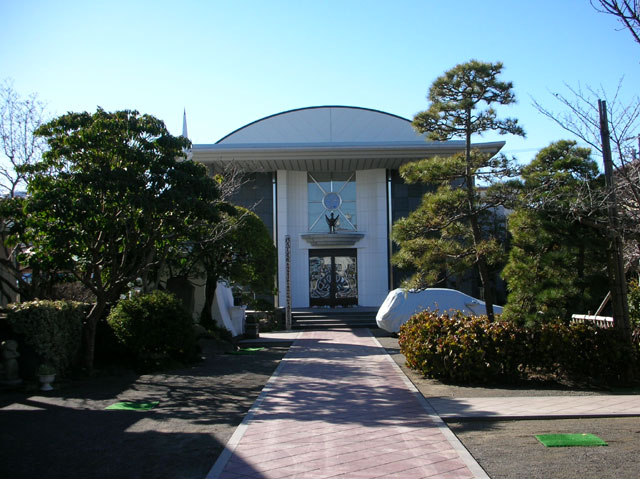 玄忠寺　本堂参道