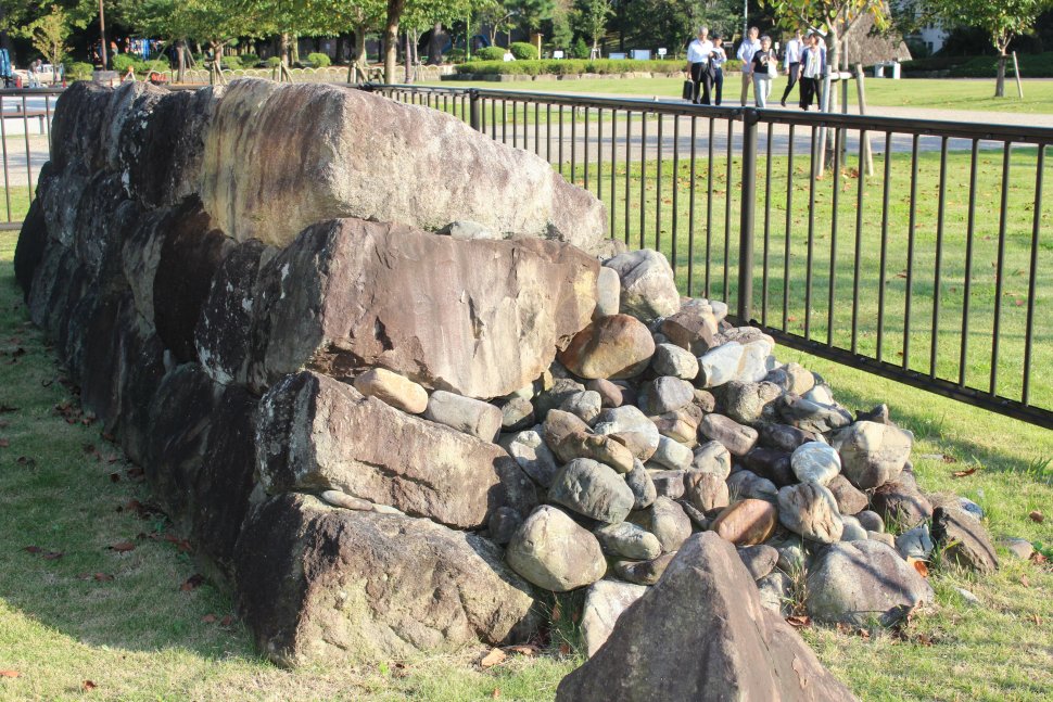 駿府城公園　石垣