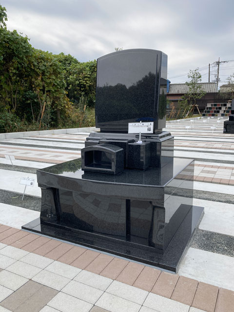洋型　墓石　ガーデンメモリアル富士　1.2㎡　M10　